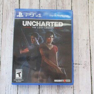 Uncharted The Lost Legacy 2017 for Sony PS4 Video Game and Case